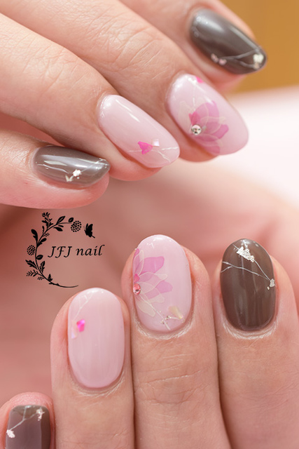 粉木蓮.3.jpg - 春。ネイル