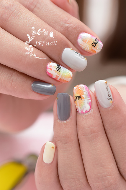 彩色Ring～2.jpg - Colorful Nail 彩色作品