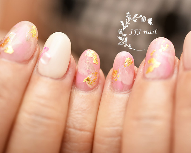 ダブル和風-5.jpg - 拉花 暈染作品