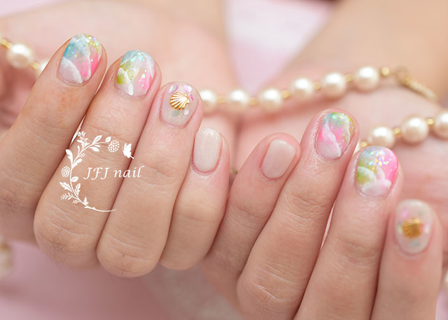 ColorColorOcean～.jpg - 夏。ネイル