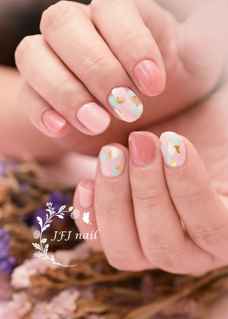 花園調色盤-裸色系.jpg - Colorful Nail 彩色作品