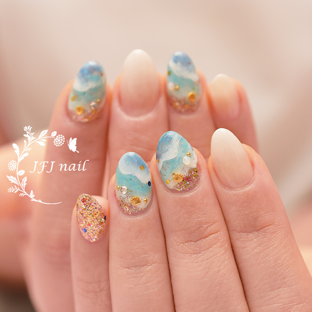 nami!!2.jpg - 夏。ネイル