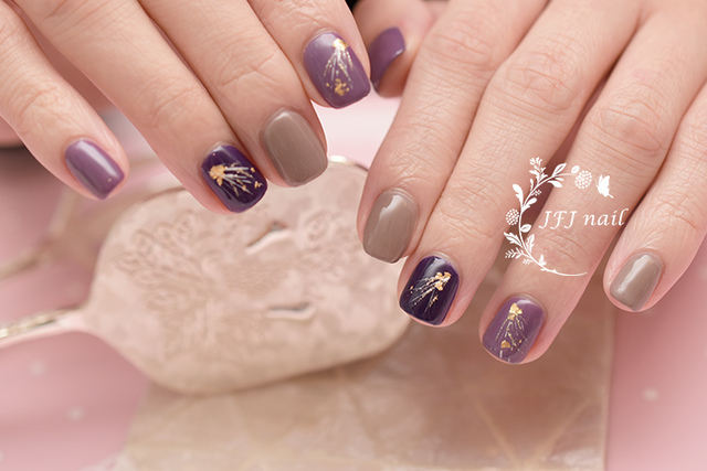 散らす雪花。1.jpg - Colorful Nail 彩色作品