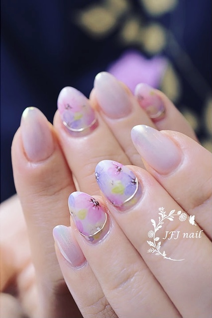 PureFlowers.jpg - 拉花 暈染作品