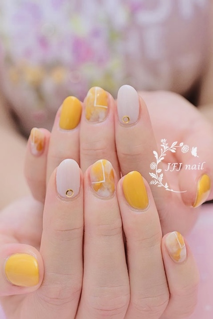 yellow Dress.jpg - 夏。ネイル