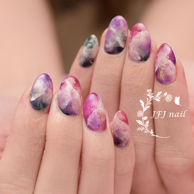 ColorfulGalaxy-1.jpg - Colorful Nail 彩色作品